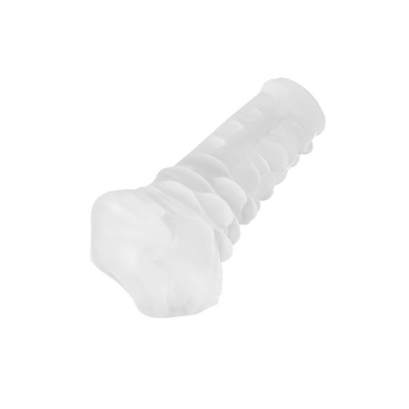 Smooth sleeve for Lovense Max 2, TPE, transparent, 24 cm-5