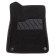 3D mats for Mercedes-Benz Cla-Class II, (C118), 2019-N.V., black, set