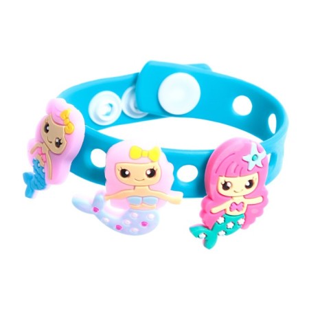Set "Cute Bracelet", Little Mermaid, Jibats 3 pcs., Silicone-1