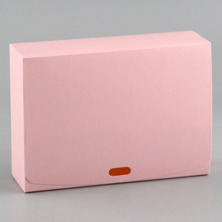Gift folding box, packaging, “pink”, 16.5 x 12.5 x 5 cm, without tape