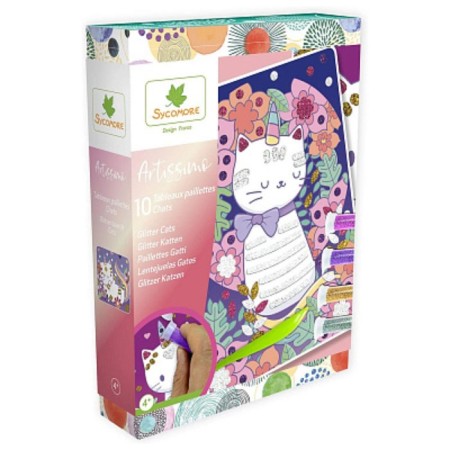 Sycomore artissimo decoration "Fluffy cats"