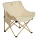 Folding chair 65 x 58 x 66 cm, up to 120 kg, beige color