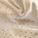 Lining fabric "peas", bilateral, 100 % viscose, 1 × 1.4 m, beige color