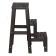 Stool- ladder, 455x310x616, wenge