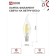 LED LED in Home Led Swed on the Wind-Deco, E14, 7 W, 3000 K, 630 lm