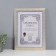 Photo frame Plastic format A4 "Golden petals of chamomile" White 34.2x25.5 cm