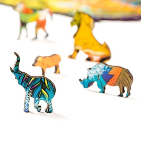 Figure puzzle "King Leo" s-4