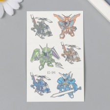 Tattoo on the body color 