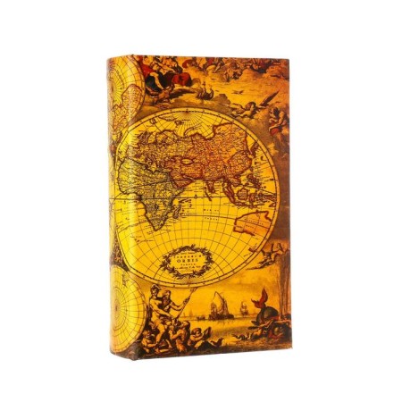 Safe-book wood "Geography" 21x13x5 cm-6