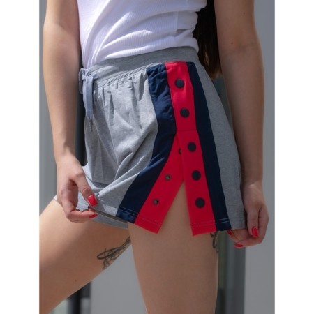 Women's shorts ise, size 48 cm, gray color-2