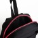 Textura's backpack, external pocket, black/pink color