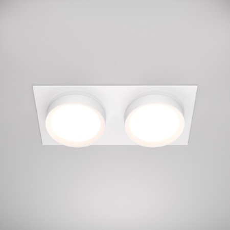 Building lamp Technical DL086-02-GX53-SQ-W, 2x15W, 22x11x4.5 cm, GX53, white color-2