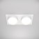 Building lamp Technical DL086-02-GX53-SQ-W, 2x15W, 22x11x4.5 cm, GX53, white color