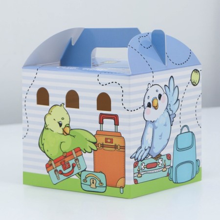 House of birds for birds and rodents "Time on a journey"-2