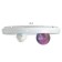 Lamp "Rocket in space" LED 48W E27 White-blue 47x47x15 cm Bayerlux