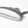 Children's hat minku, rr 46-48, gray color