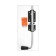 Bolt with a spring of 300 mm, black