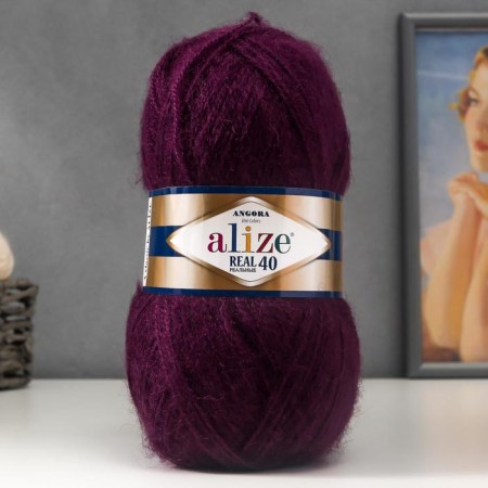 Yarn "Angora Real 40" 60% acrylic, 40% wool 430m/100g (111)