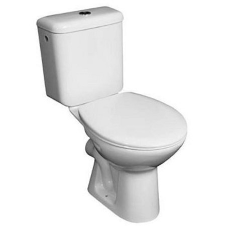 Toilet floor Jika Zeta, horizontal production, without seat, white