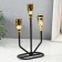 Goliath Candle Goliath Summary Goli with gold 12.9x5.8x19.3 cm