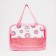 Lightning cosmetic bag, pink color