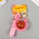 Trick rubber with carbine, strap "Moon Cat" Water with sparkles 6.5x6x4 cm