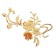 Interior stickers "flowers", decor on the wall, panel 124 x 165 cm