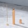 Penal for storing incense, gold, metal, with incense