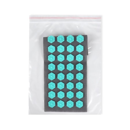 Iplikator-river, the basis of Spanbond, 40 modules, 14 × 32 cm, dark gray/turquoise color-6