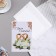 Postcard "Happy Wedding Day!" Handmade, roses, 11.5x17 cm