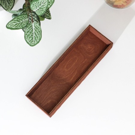 Tray for serving cutlery of the share, 25 × 8 × 4 cm, mocko color-2
