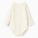 Body with a long sleeve, the color is milk, height 56 ​​(0-1 months)