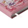 Gift notebook, A6+, 132 sheets, color block, with a curly knife, PVC cover, "anime", mix