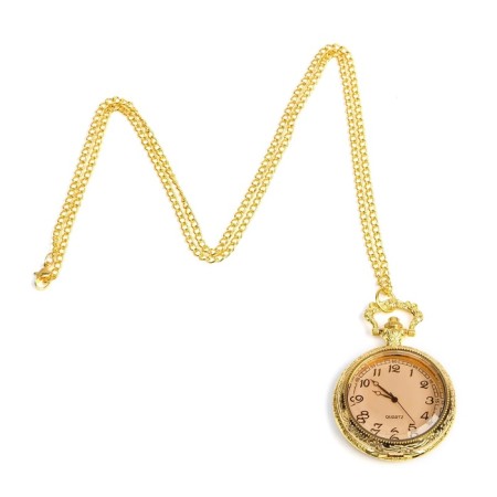 Pocket clock "Classics", quartz, d dial-4.5 cm, gold-7