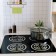 Children's wooden game kitchen "Bloom Style" with 4 objects of dishes