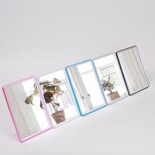 Desktop mirror - suspended, mirror surface 13.5 × 18.5 cm, color mix