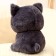 Soft toy "cat", 20 cm, gray color