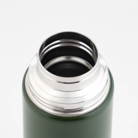 Thermos "Maclay", 750 ml (guarantee 5 years), retains heat 24 hours, green-7