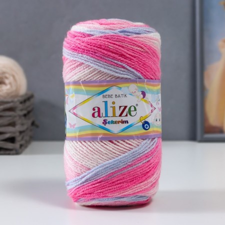 Yekerim Batik yarn 100% acrylic 320m/100g (7253)