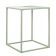 Coffee mayen table, 450 × 450 × 550 mm, white / green color