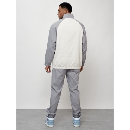 Sports suit men's, size 50, gray color-3