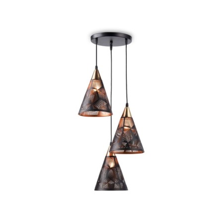 Suspended Ambrella Light, Loft, TR8435, 3HE27, Black color, gold
