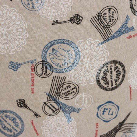 Basket Besnaya Tekstil Daudis "Paris", 35 × 35 × 60 cm-4