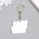 Acryl keychain "Panda" 3.4x4.4 cm