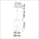Tulip track lamp, 9W GU10, 1-F, black color