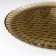 Glass Serving Crinkle, D = 26.5 cm, brown color