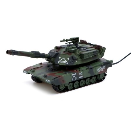 Tank on the remote control "Schursmovik", works from batteries, shoots bullets, mix-1