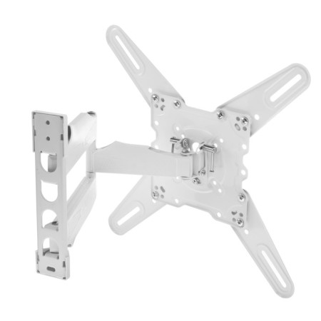Kromax Atlantis-40 bracket, for TV, inclined and dwelling, 22-65 ", 60-523 mm from the wall, white-1
