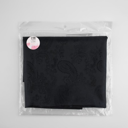 Lining fabric "cucumbers", 100 % polyester, 1 × 1.4 m, dark blue color-7