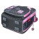 School backpack by Ergon. Spray Across 194 37*28*12 Virgo + Pen, Mesh Ser/Rose 24-194-12